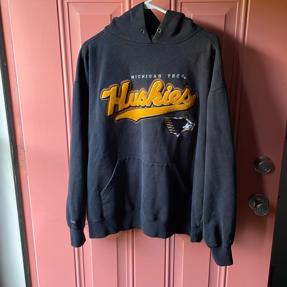Mens Michigan Tech hoodie XL